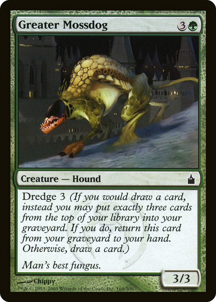 Greater Mossdog [Ravnica: City of Guilds]-1