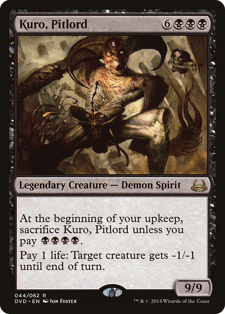 Kuro, Pitlord (Divine vs. Demonic) [Duel Decks Anthology]-1