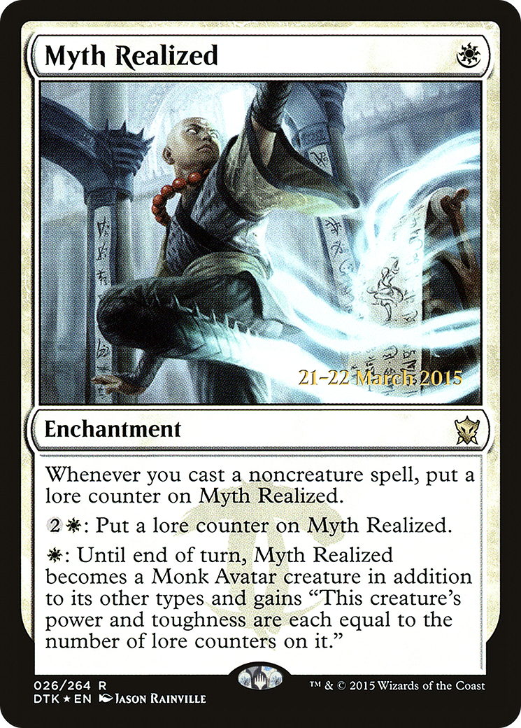 Myth Realized [Dragons of Tarkir Prerelease Promos]-1