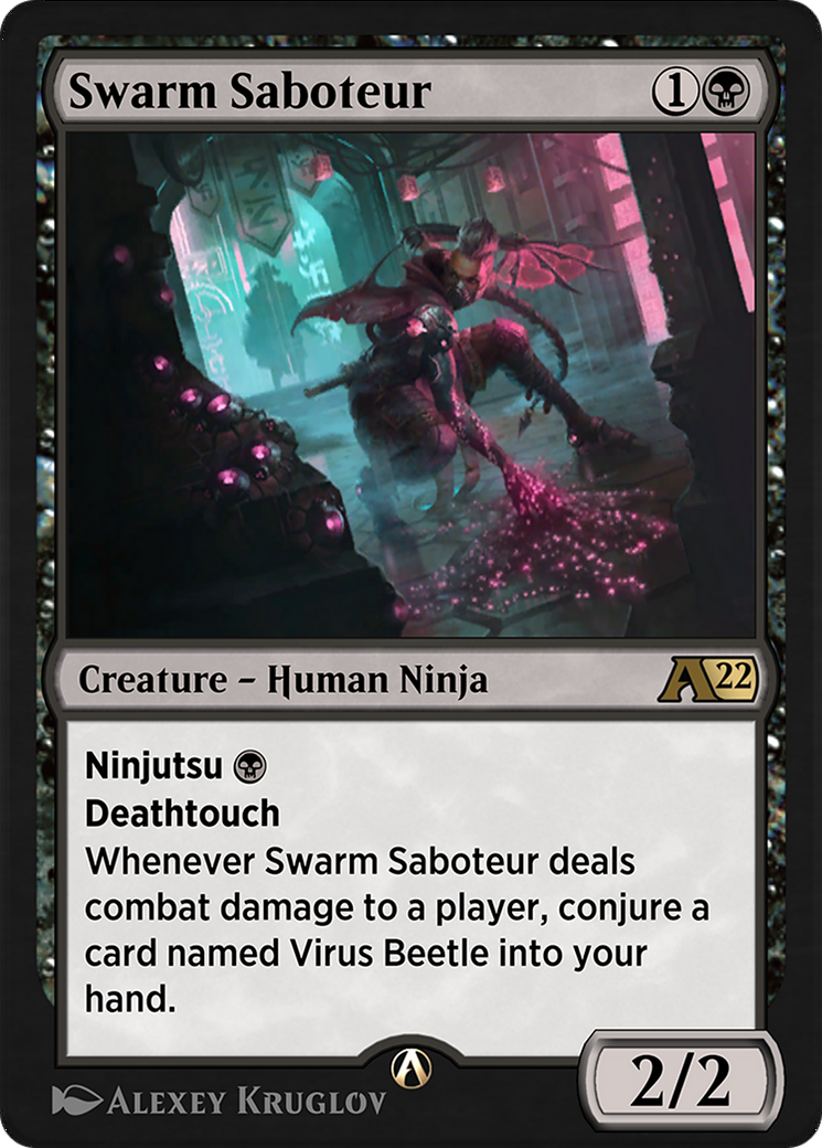 Swarm Saboteur (YNEO-013) - Alchemy: Kamigawa-1