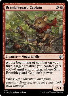 Brambleguard Captain [Bloomburrow]-1