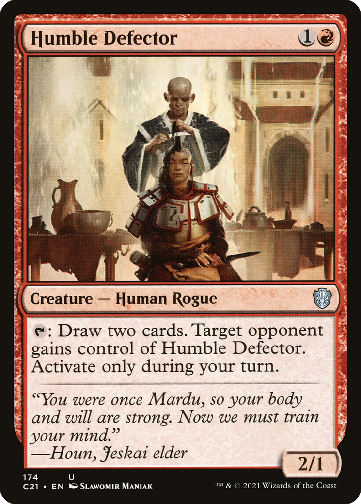 Humble Defector [Commander 2021]-1