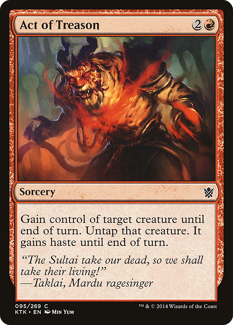Act of Treason [Khans of Tarkir]-1