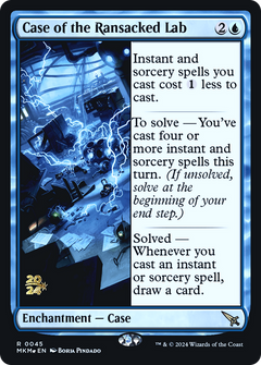 Case of the Ransacked Lab [Murders at Karlov Manor Prerelease Promos]-1