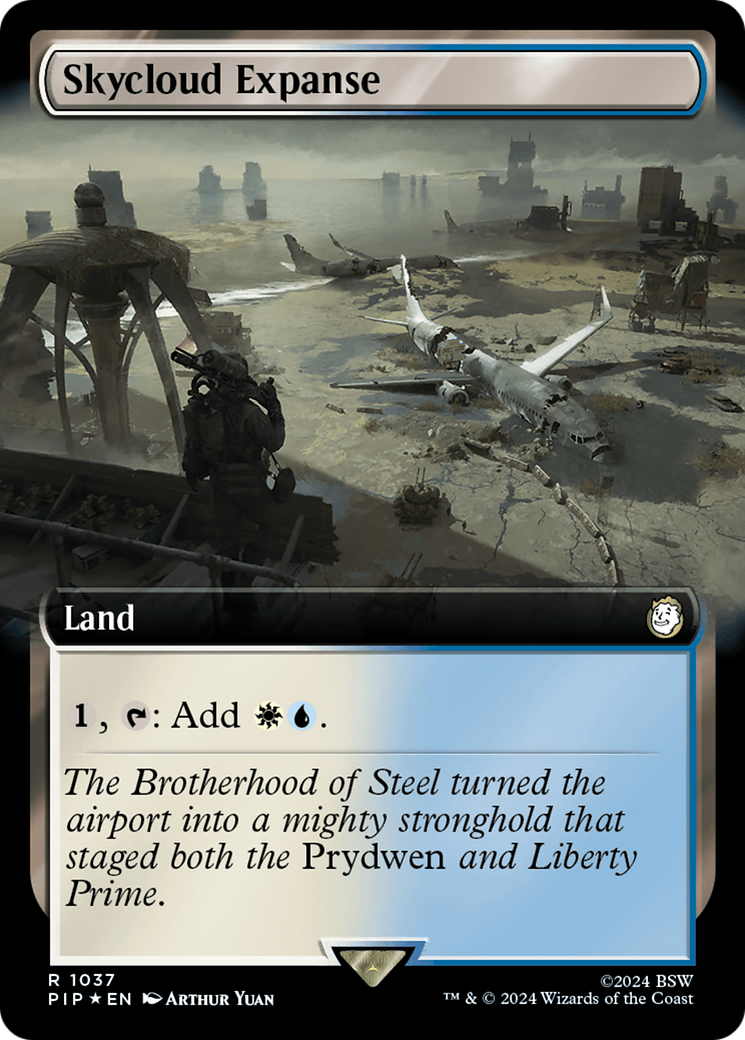 Skycloud Expanse (Extended Art) (Surge Foil) [Fallout]-1