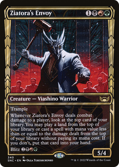 Ziatora's Envoy (Showcase) (SNC-340) - Streets of New Capenna: (Showcase)-1