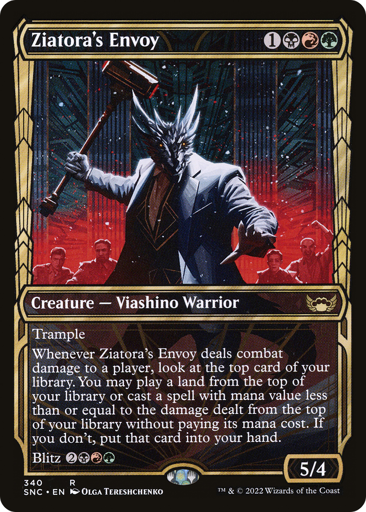 Ziatora's Envoy (Showcase) (SNC-340) - Streets of New Capenna: (Showcase)-1