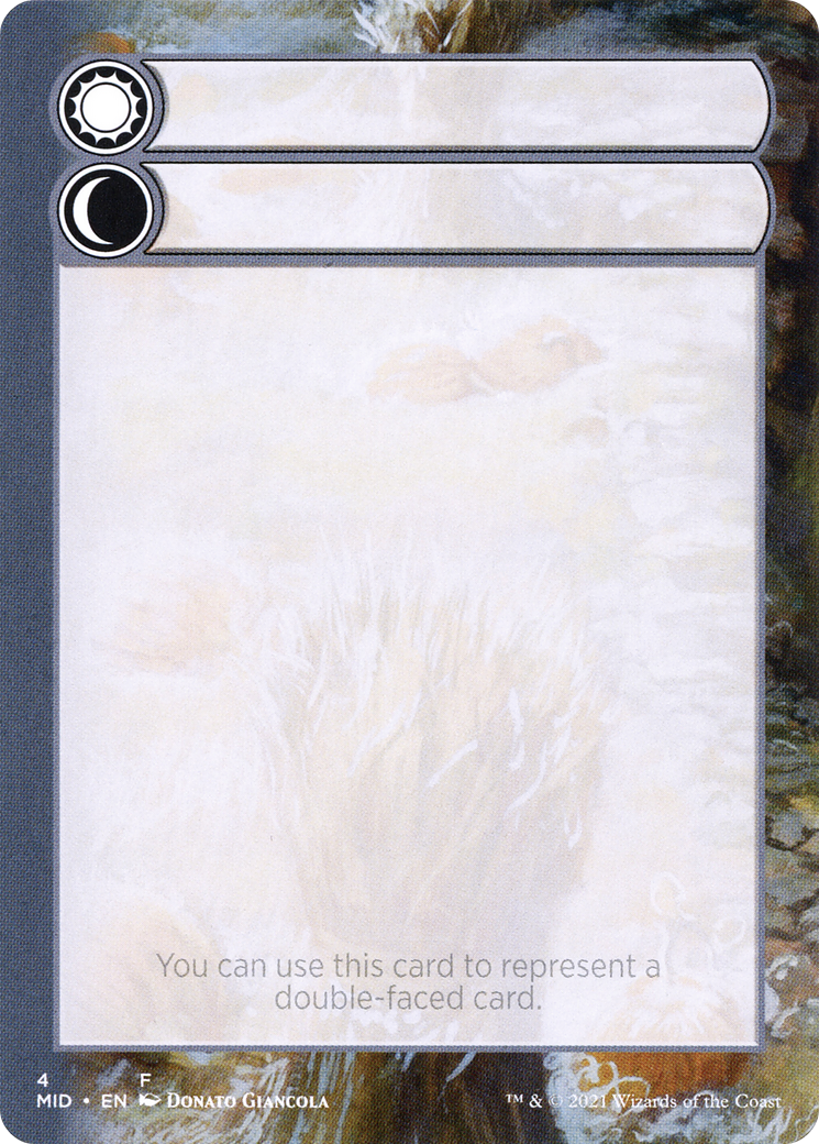 Double-Faced Substitute Card (SMID-004) - Innistrad: Midnight Hunt Substitute Cards (Borderless)-1