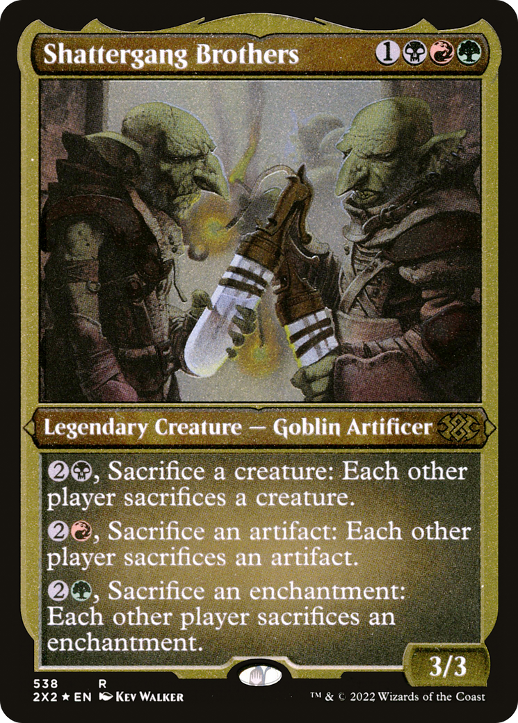 Shattergang Brothers (Foil Etched) [Double Masters 2022]-1