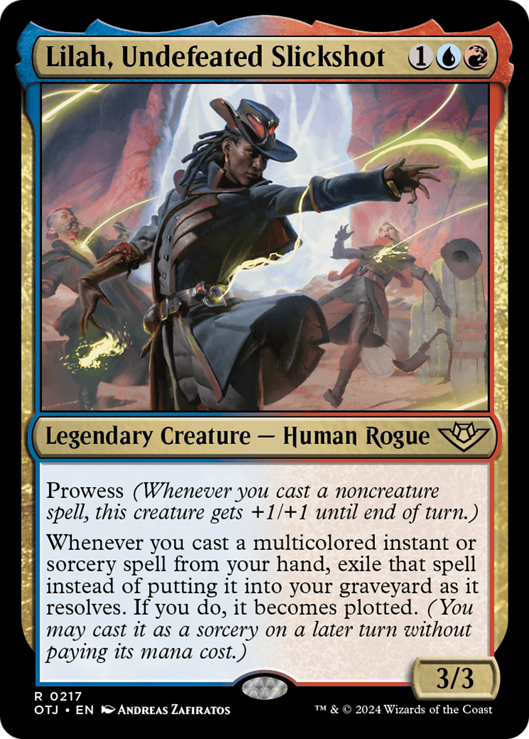 Lilah, Undefeated Slickshot [Outlaws of Thunder Junction]-1
