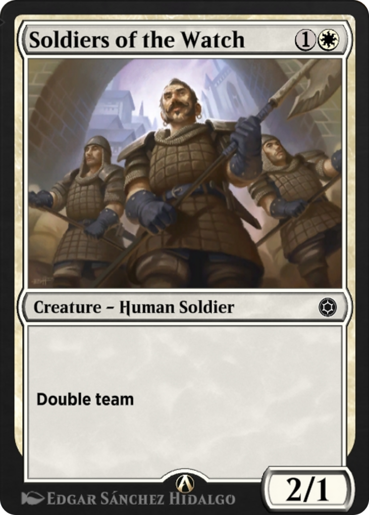 Soldiers of the Watch (HBG-028) - Alchemy Horizons: Baldur's Gate-1