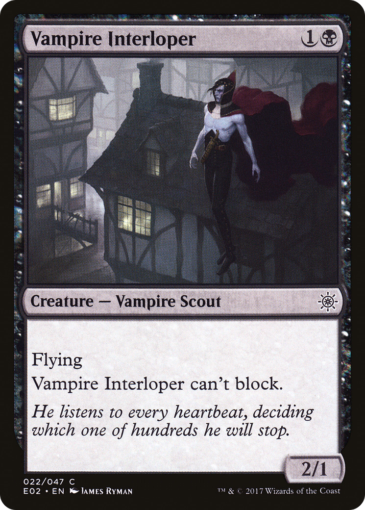 Vampire Interloper (E02-022) - Explorers of Ixalan-1