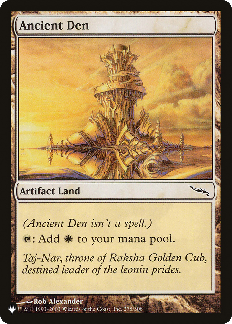 Ancient Den [The List]-1