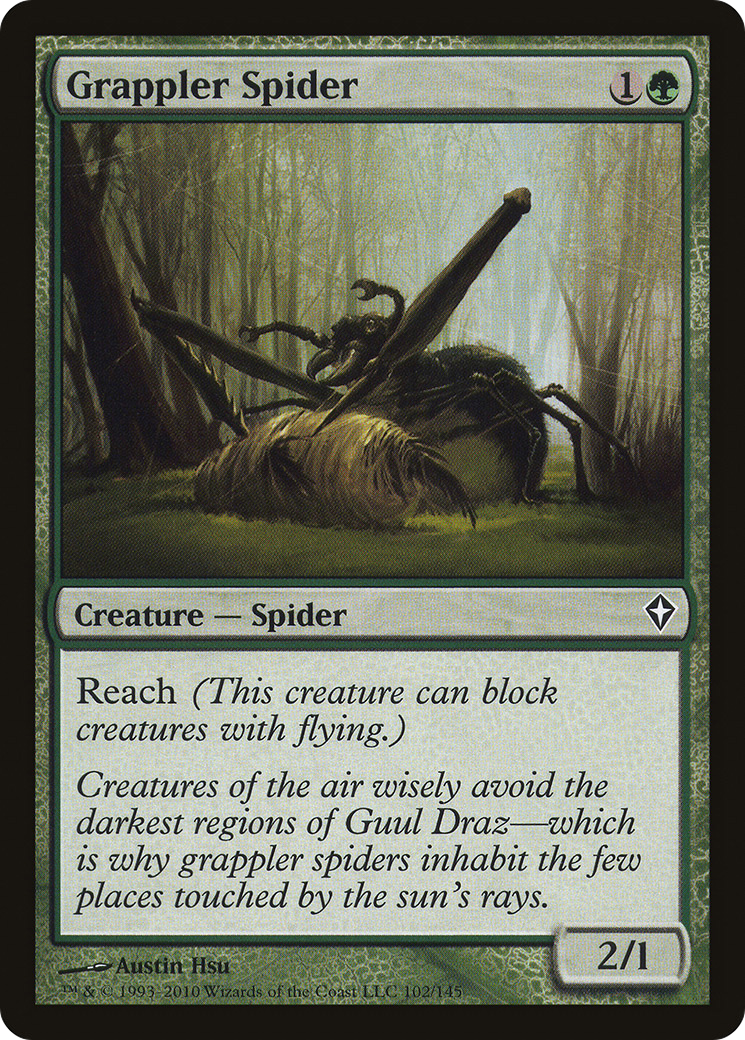 Grappler Spider [Worldwake]-1