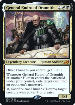 General Kudro of Drannith [Ikoria: Lair of Behemoths Prerelease Promos]-1