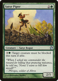 Satyr Piper [Theros]-1