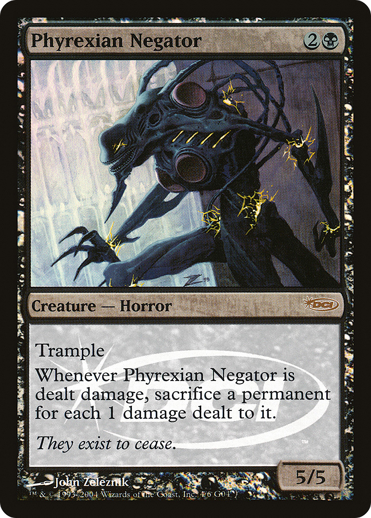Phyrexian Negator [Judge Gift Cards 2004]-1