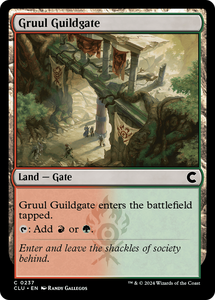 Gruul Guildgate [Ravnica: Clue Edition]-1