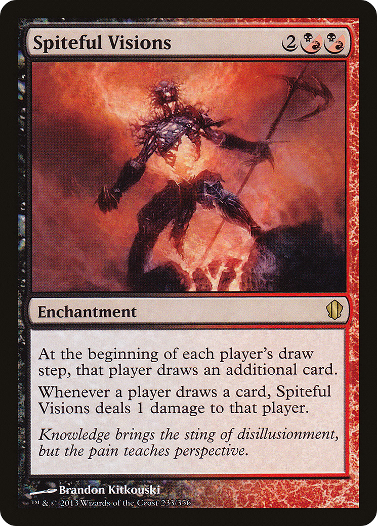 Spiteful Visions [Commander 2013]-1