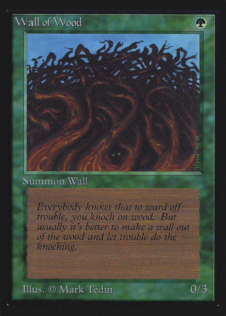Wall of Wood (IE) (IED-) - Intl. Collectors' Edition-1