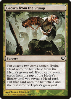 Grown from the Stump [Theros Face the Hydra]-1