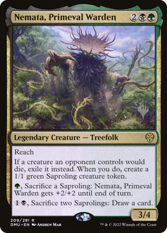 Nemata, Primeval Warden (Promo Pack) [Dominaria United Promos]-1