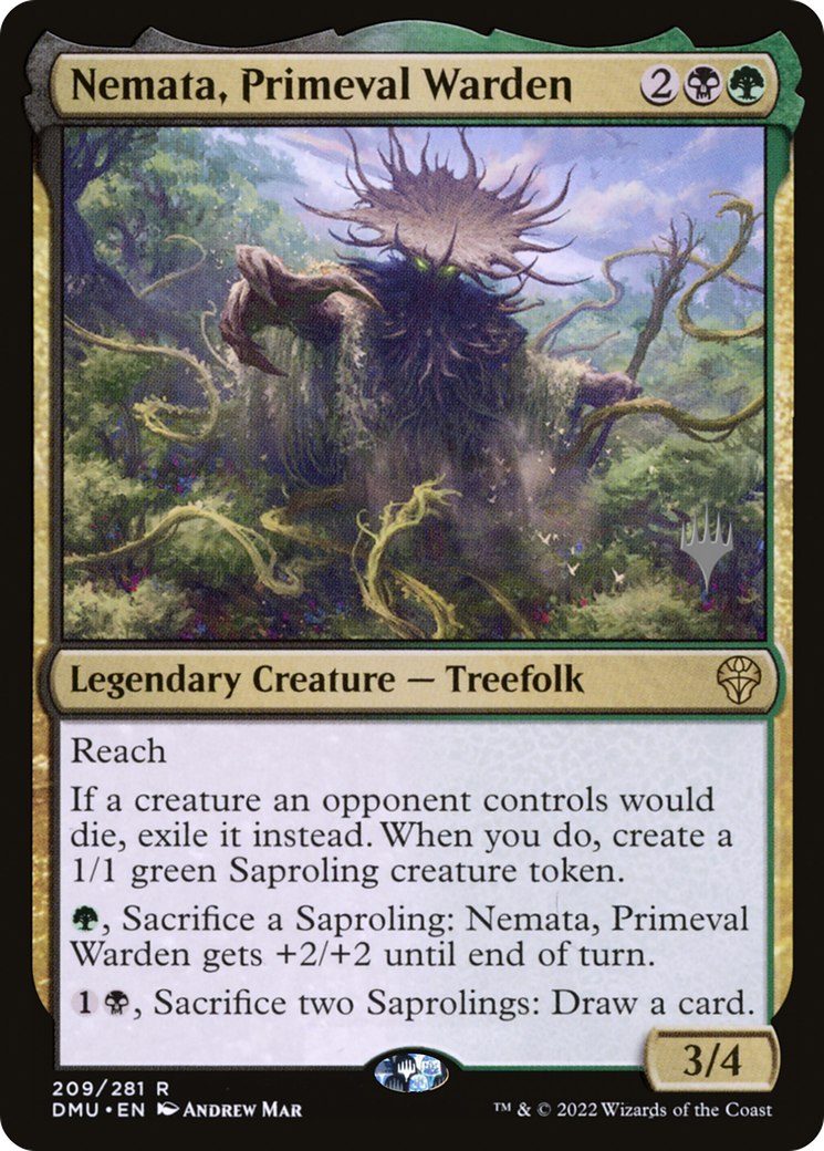 Nemata, Primeval Warden (Promo Pack) [Dominaria United Promos]-1