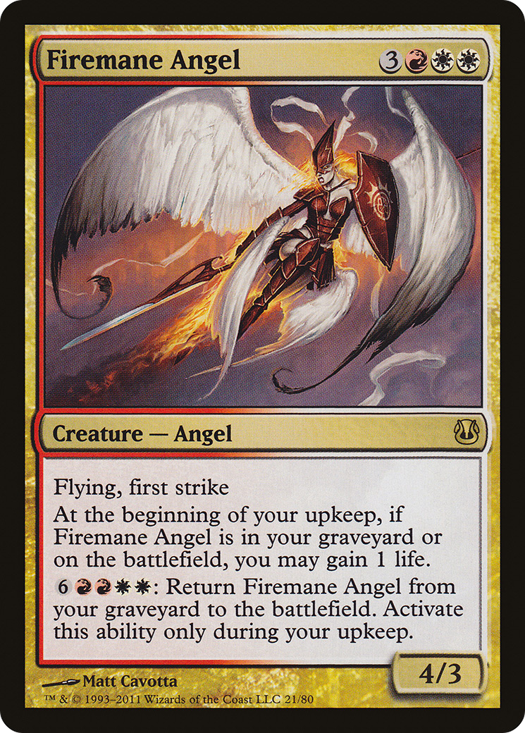 Firemane Angel [Duel Decks: Ajani vs. Nicol Bolas]-1
