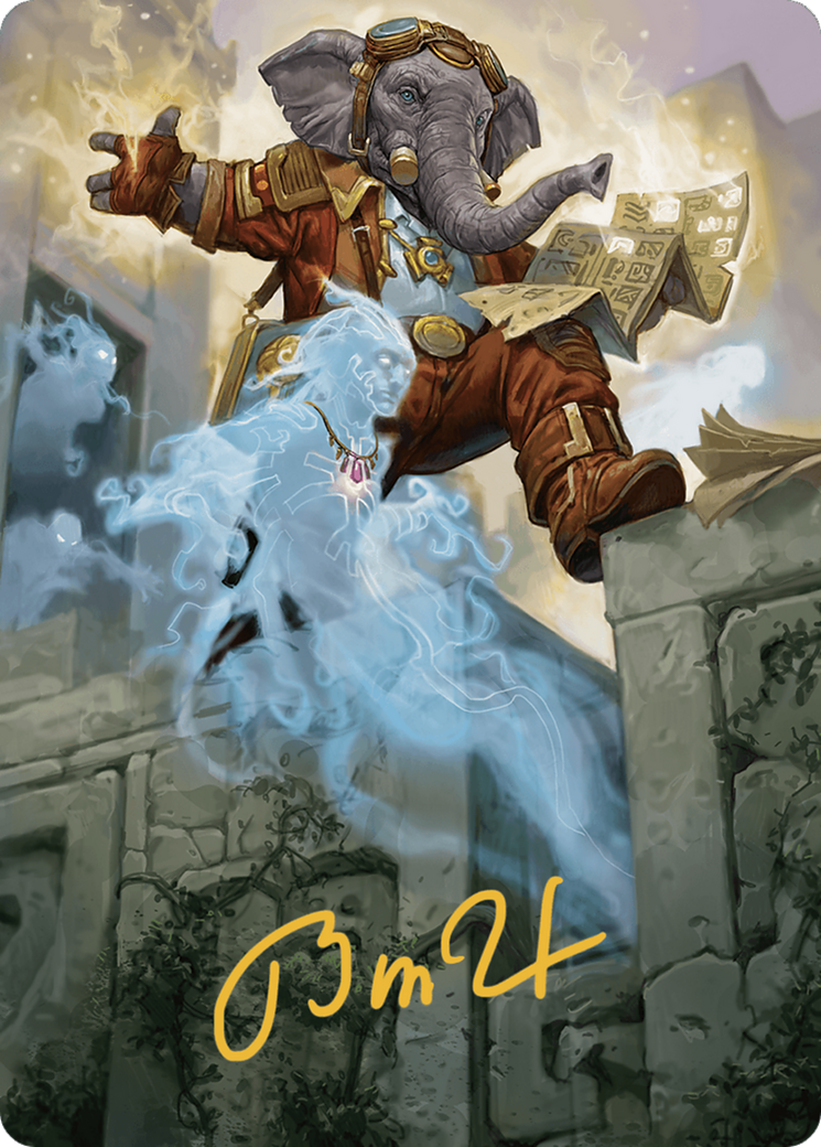 Quintorius Kand // Quintorius Kand (ALCI-037) - The Lost Caverns of Ixalan Art Series (Borderless)-3