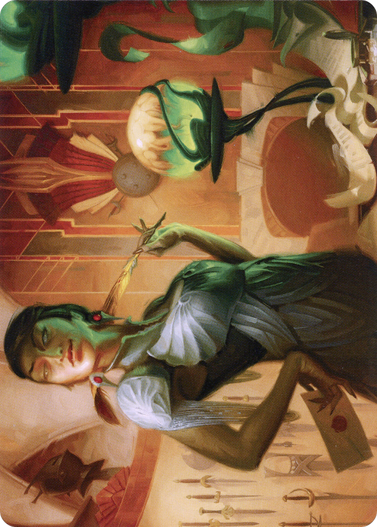 Mari, the Killing Quill // Mari, the Killing Quill (ASNC-057) - New Capenna Art Series (Borderless) Foil-1