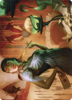 Mari, the Killing Quill // Mari, the Killing Quill (ASNC-057) - New Capenna Art Series (Borderless) Foil-1