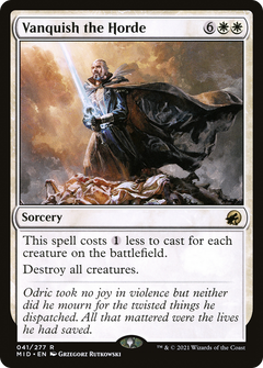 Vanquish the Horde (MID-041) - Innistrad: Midnight Hunt-1