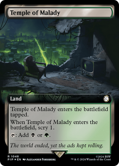 Temple of Malady (Extended Art) (Surge Foil) [Fallout]-1