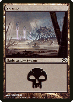 Swamp (145) [Planechase 2012]-1