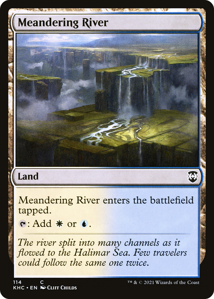 Meandering River [Kaldheim Commander]-1