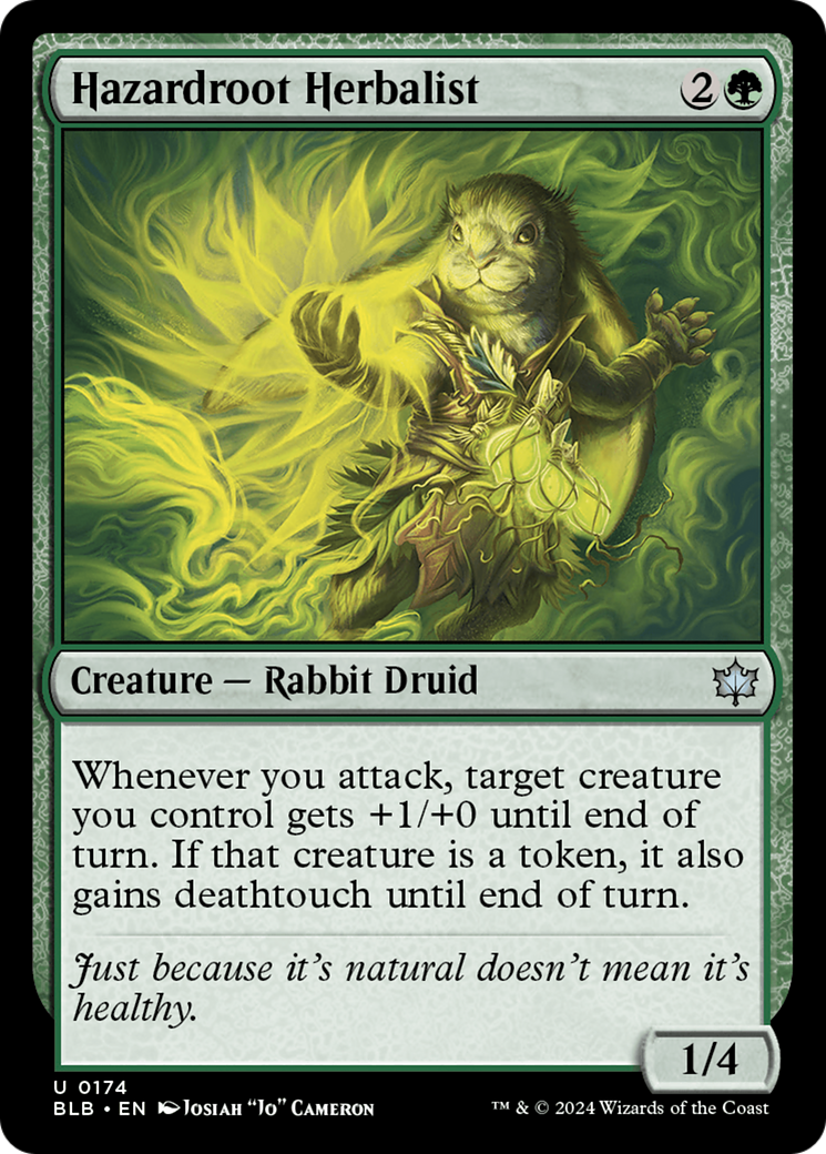 Hazardroot Herbalist [Bloomburrow]-1