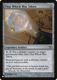 That Which Was Taken [The List]-1