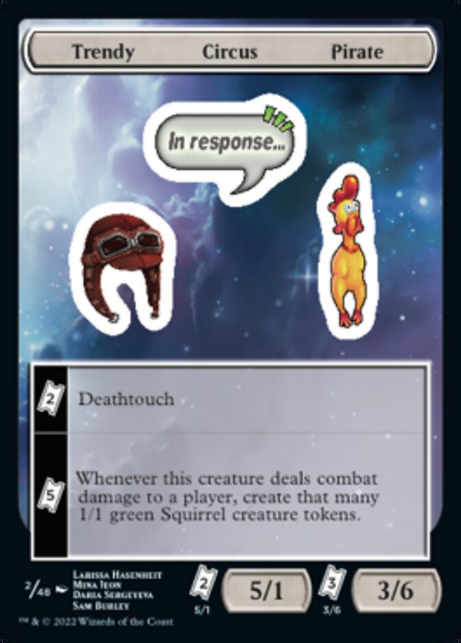 Trendy Circus Pirate [Unfinity Stickers]-1