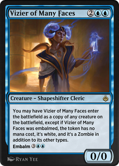 Vizier of Many Faces (AKR-087) - Amonkhet Remastered-1