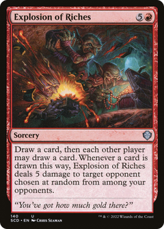 Explosion of Riches [Starter Commander Decks]-1