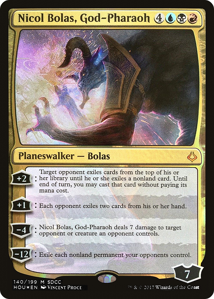 Nicol Bolas, God-Pharaoh [San Diego Comic-Con 2017]-1