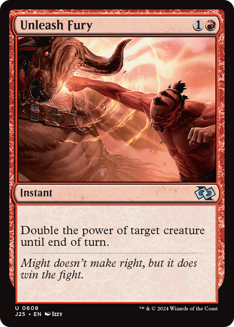 Unleash Fury (J25-608) - Foundations Jumpstart-1