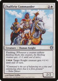 Zhalfirin Commander (DDG-013) - Duel Decks: Knights vs. Dragons-1