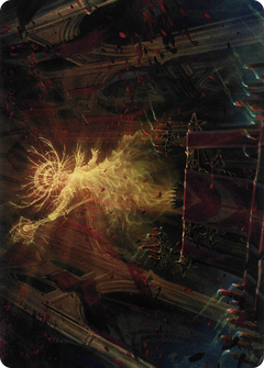 Katilda, Dawnhart Martyr // Katilda, Dawnhart Martyr (AVOW-014) - Crimson Vow Art Series (Borderless) Foil-3