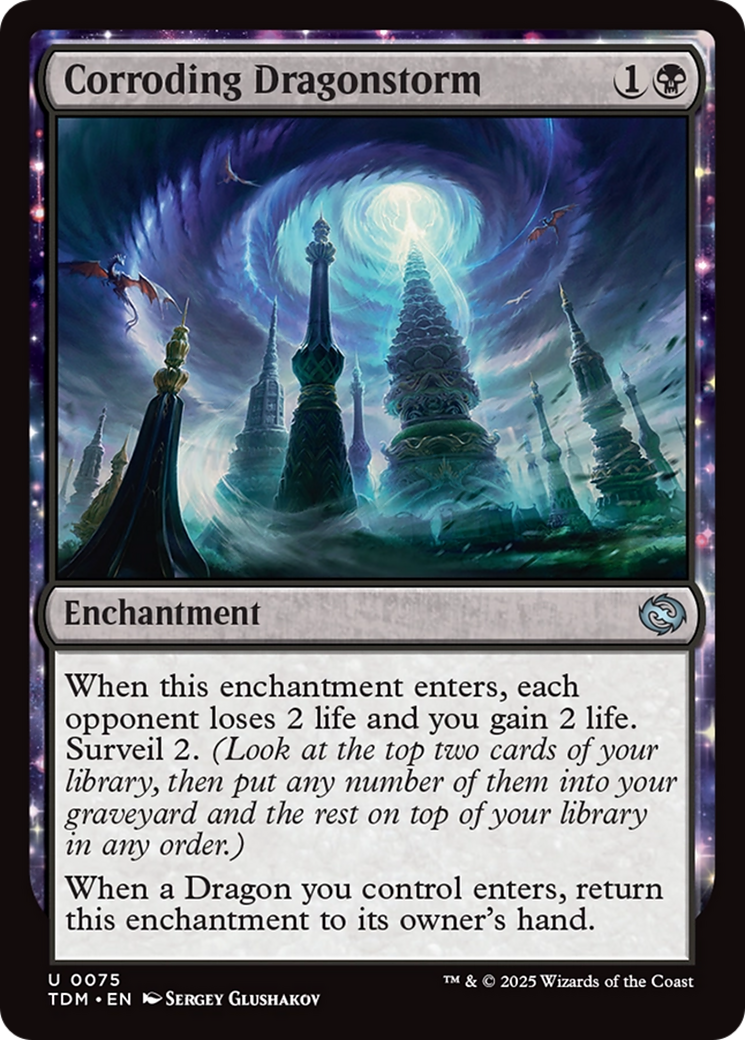Corroding Dragonstorm [Tarkir: Dragonstorm]-1