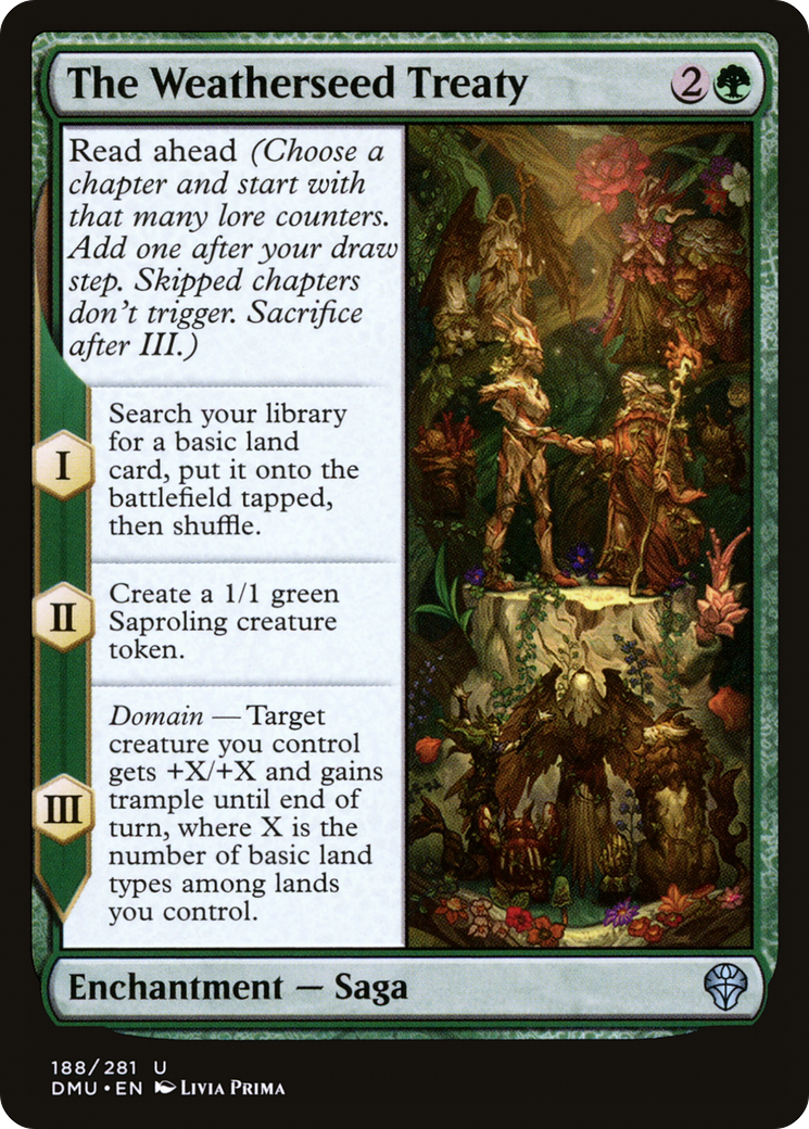 The Weatherseed Treaty [Dominaria United]-1