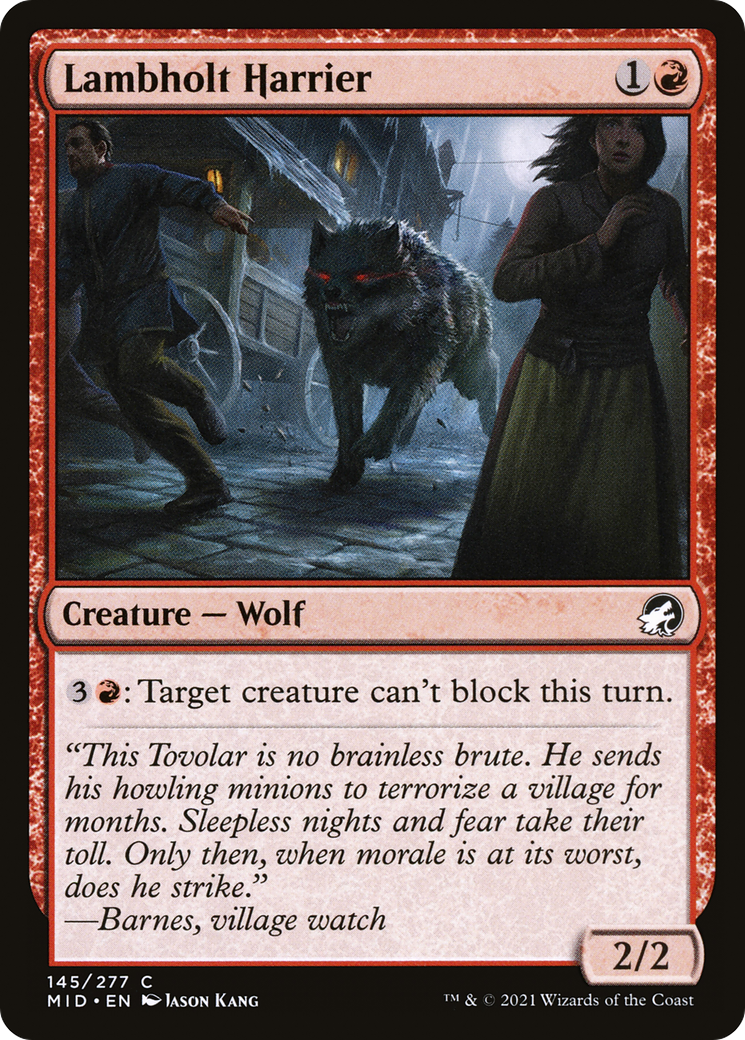 Lambholt Harrier [Innistrad: Midnight Hunt]-1
