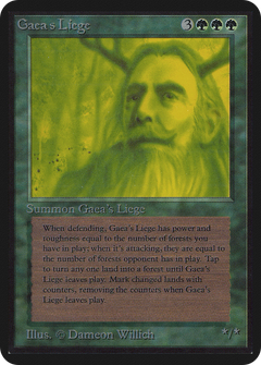 Gaea's Liege (LEA-) - Limited Edition Alpha-1