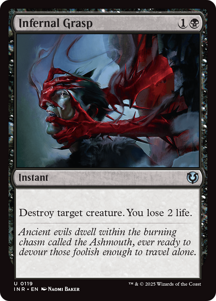 Infernal Grasp [Innistrad Remastered]-1