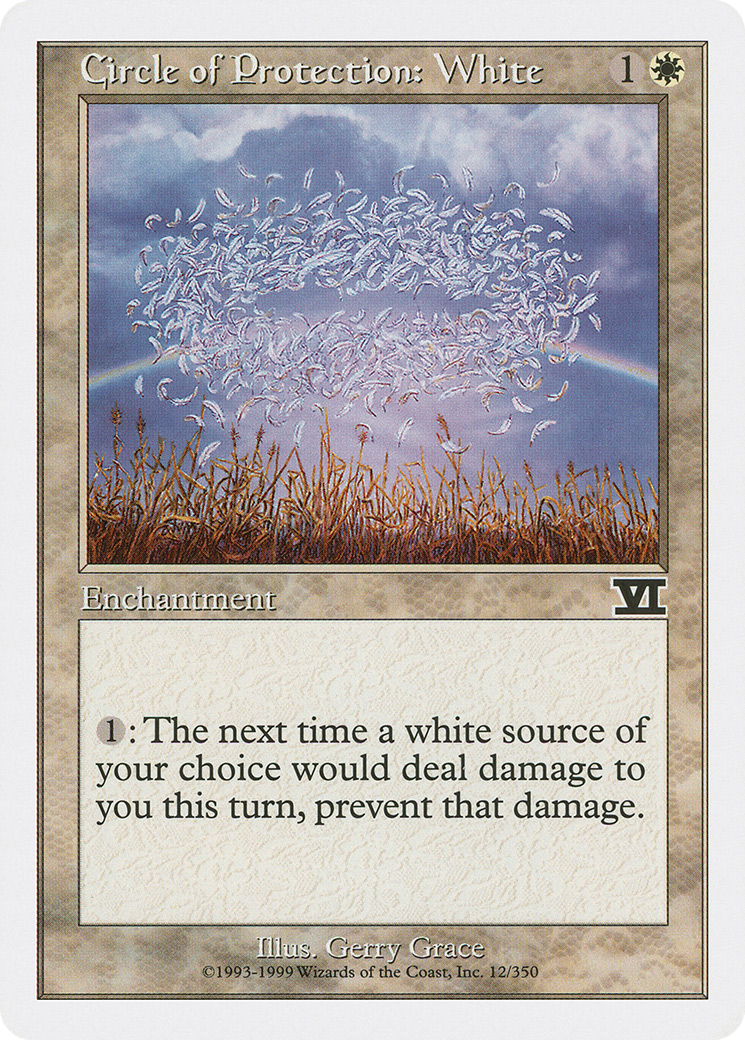 Circle of Protection: White [Classic Sixth Edition]-1
